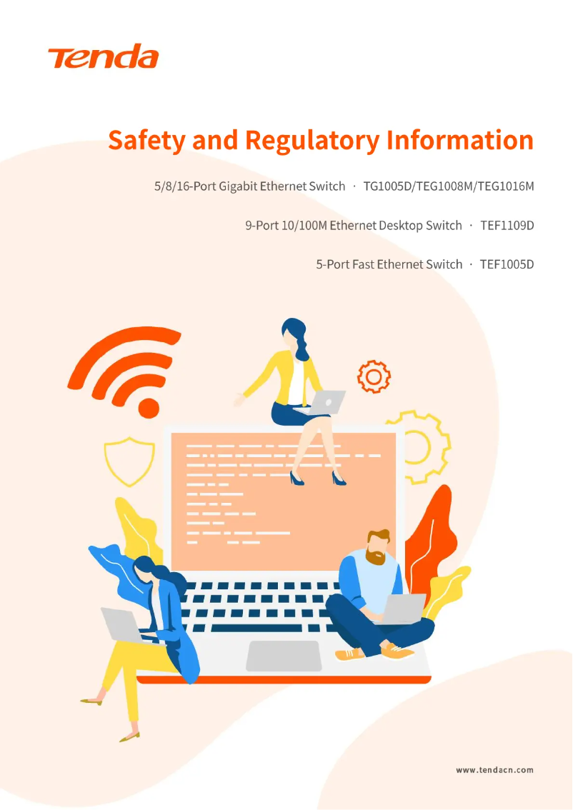 Image de la première page du manuel de l'appareil TEG1005D