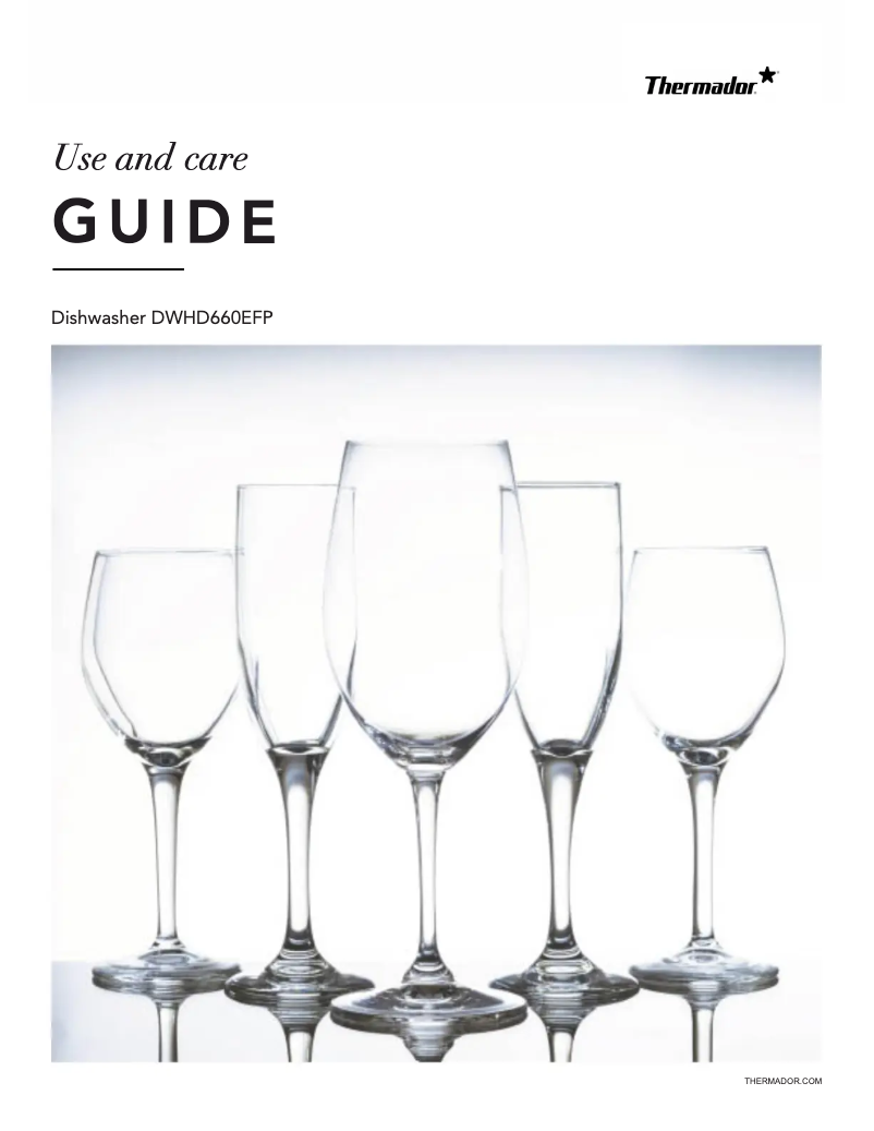 Image de la première page du manuel de l'appareil DWHD660EFP