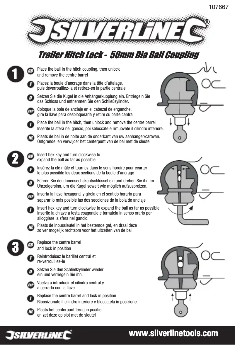 Image de la première page du manuel de l'appareil 107667