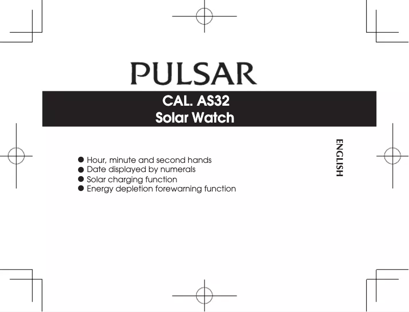 Página 1 del manual Manual de usuario Pulsar AS32