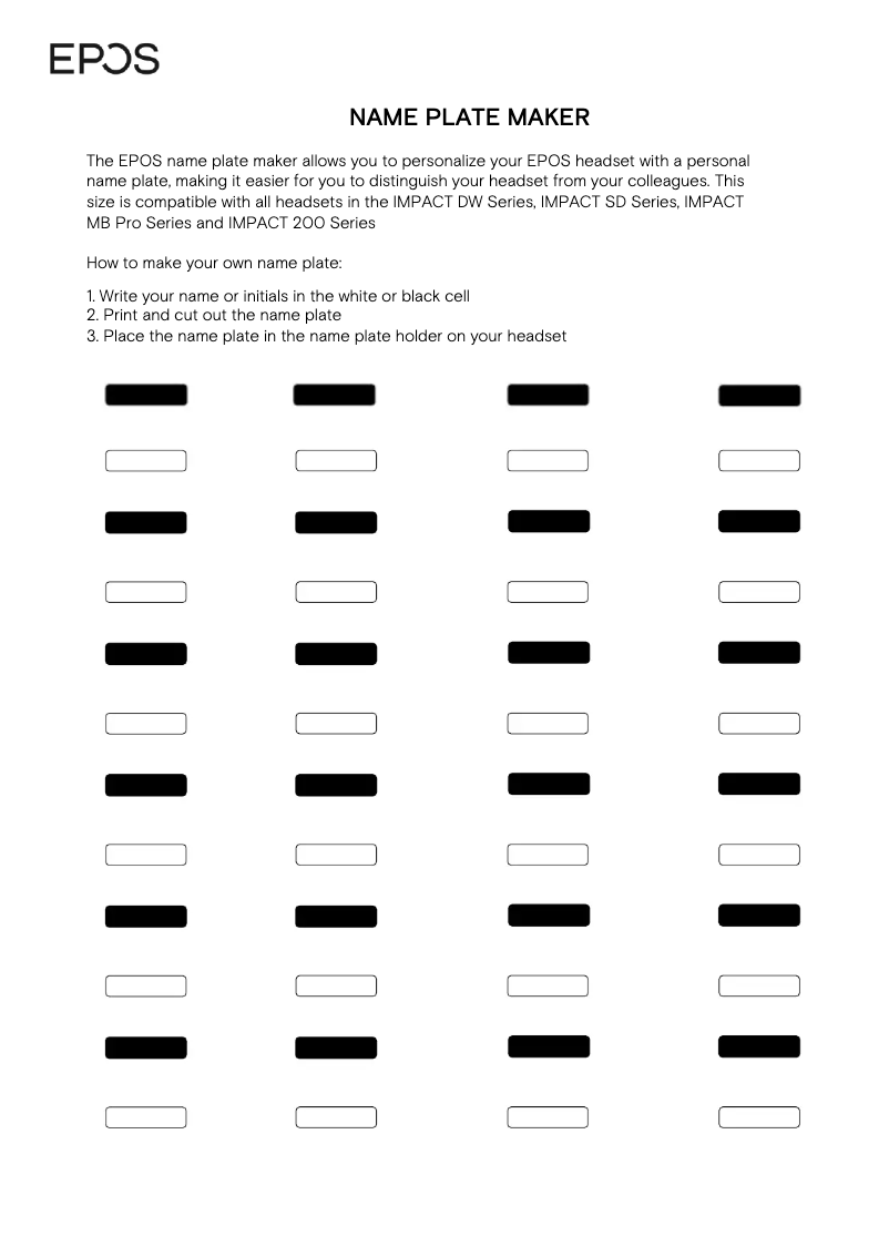 Page 1 de la notice Manuel utilisateur Sennheiser IMPACT DW Pro 2 ML