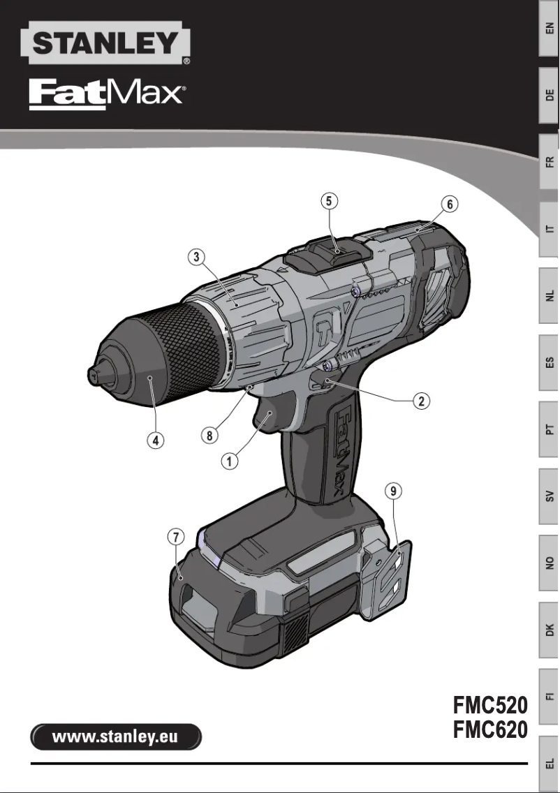 Page 1 de la notice Manuel utilisateur Stanley FMC520