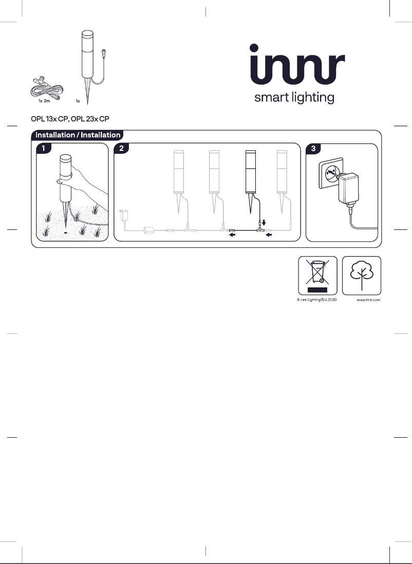 Página 1 del manual Manual de usuario Innr OPL 130 CP
