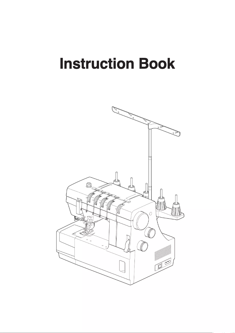 Page 1 de la notice Fiche technique Janome CoverPro 3000 Professional