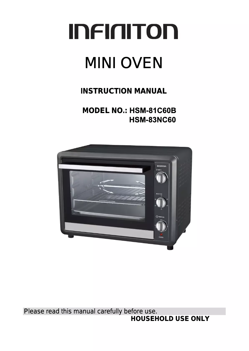 Imagen de la primera página del manual del dispositivo HSM-81C60B