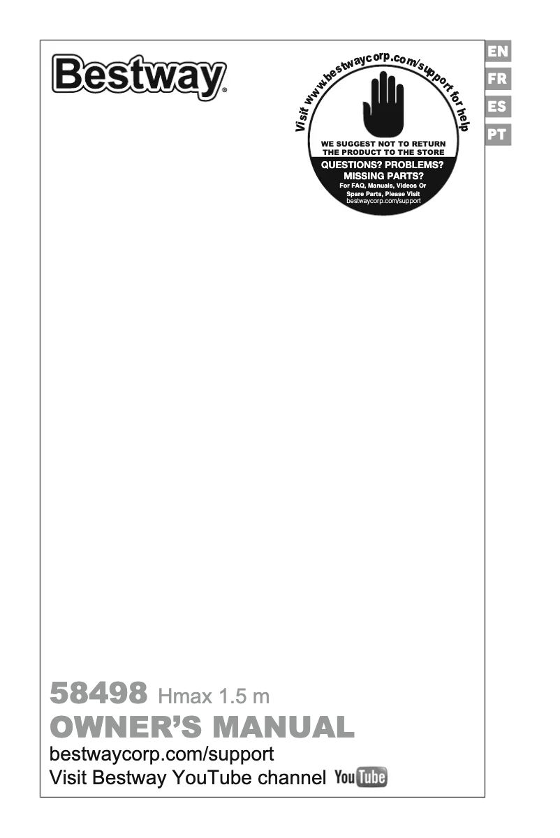 Image de la première page du manuel de l'appareil Power Steel 56468