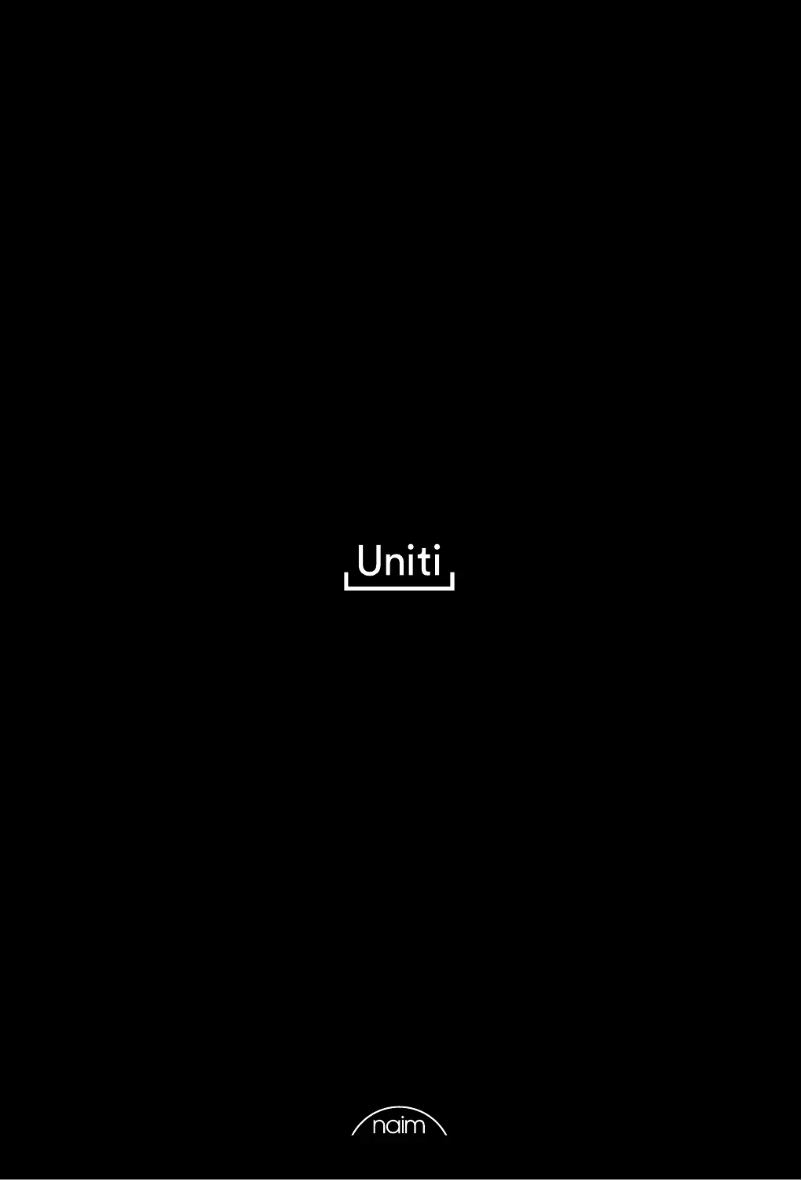 Page 1 de la notice Brochure Naim Uniti Nova