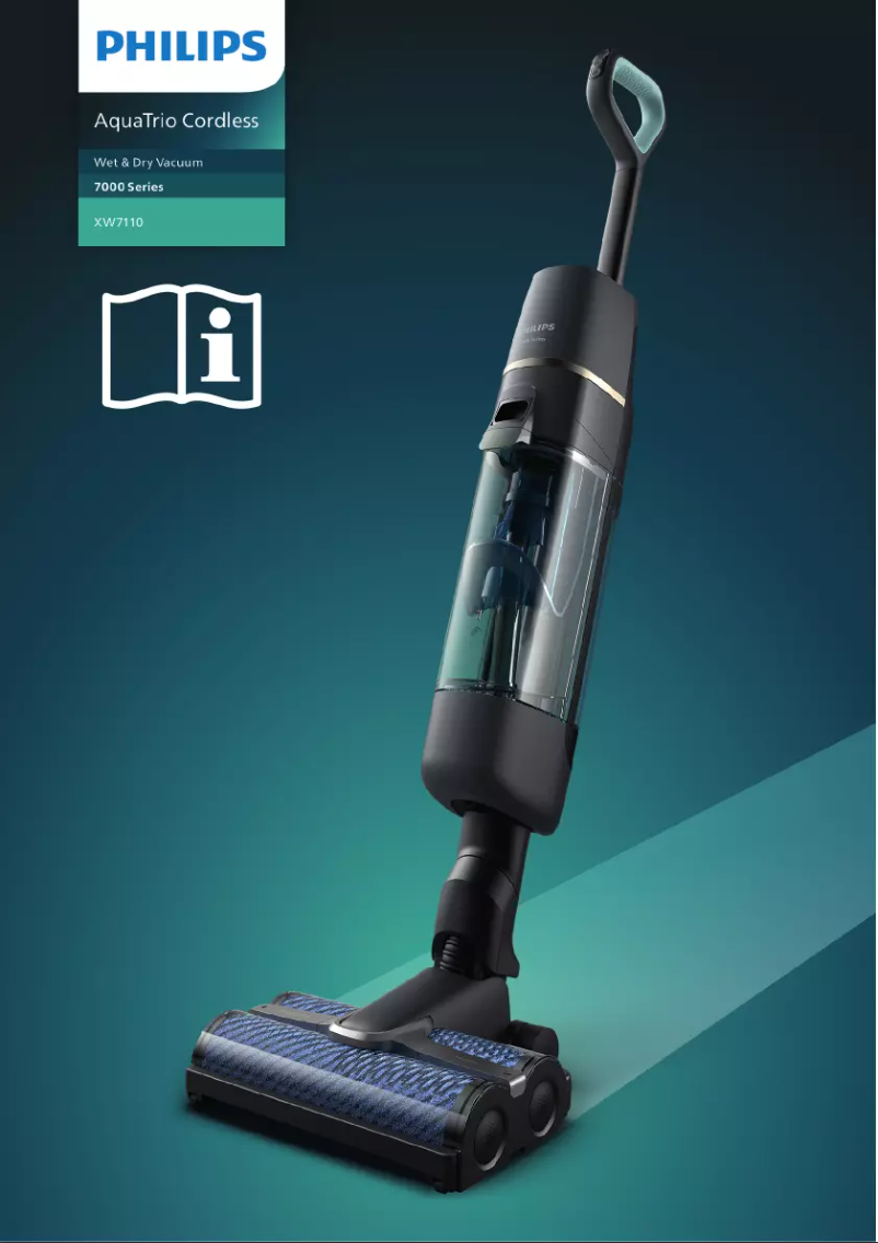 Page n°1 - Manuel utilisateur Philips AquaTrio series 7000 XW7110