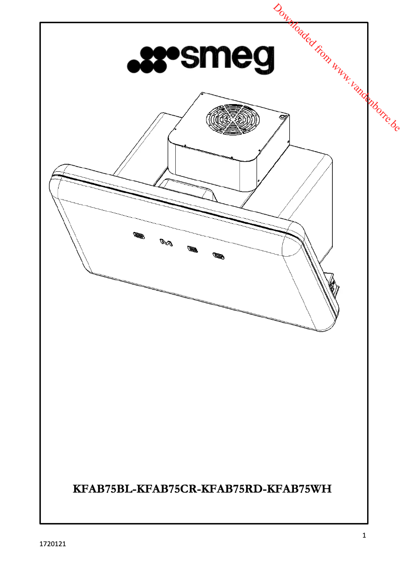 Image de la première page du manuel de l'appareil KFAB75