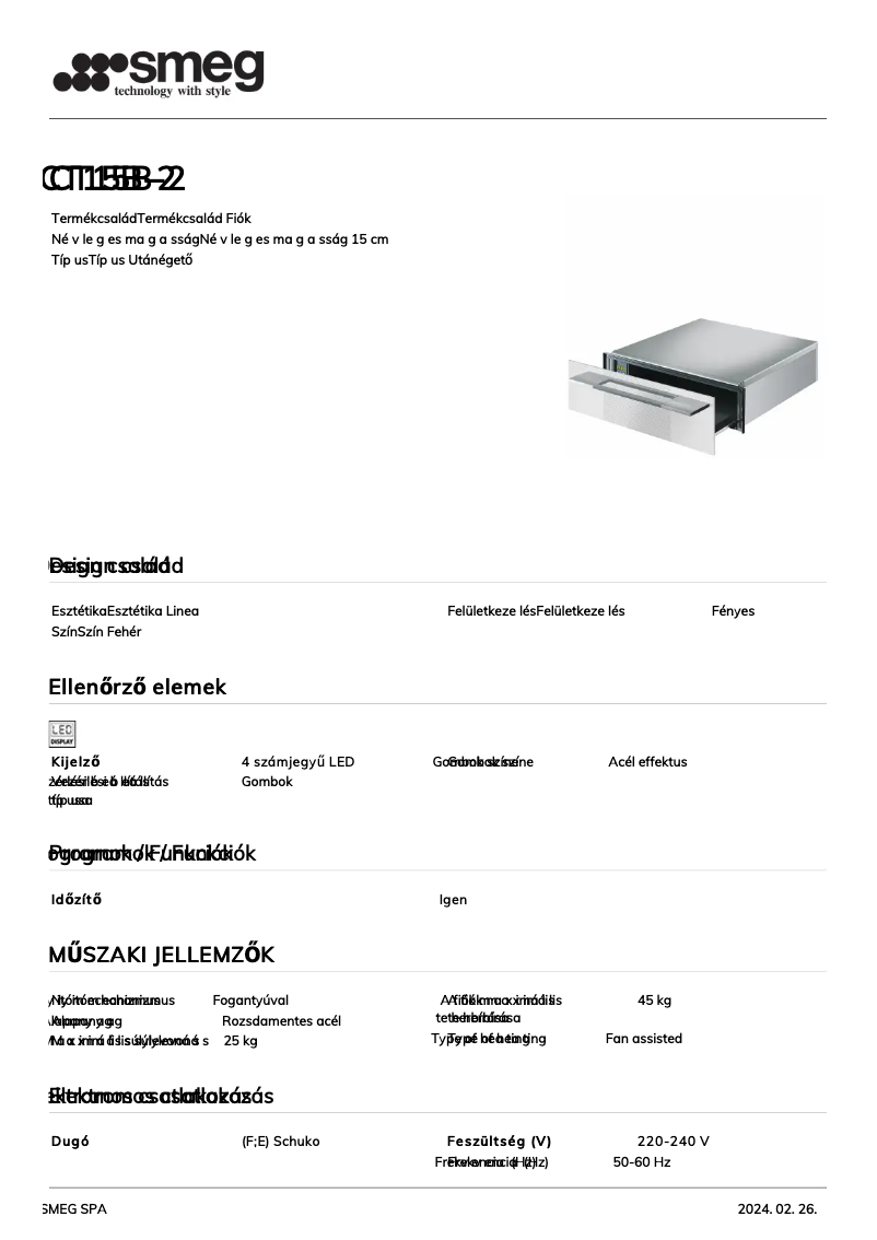 Image de la première page du manuel de l'appareil CT15B-2