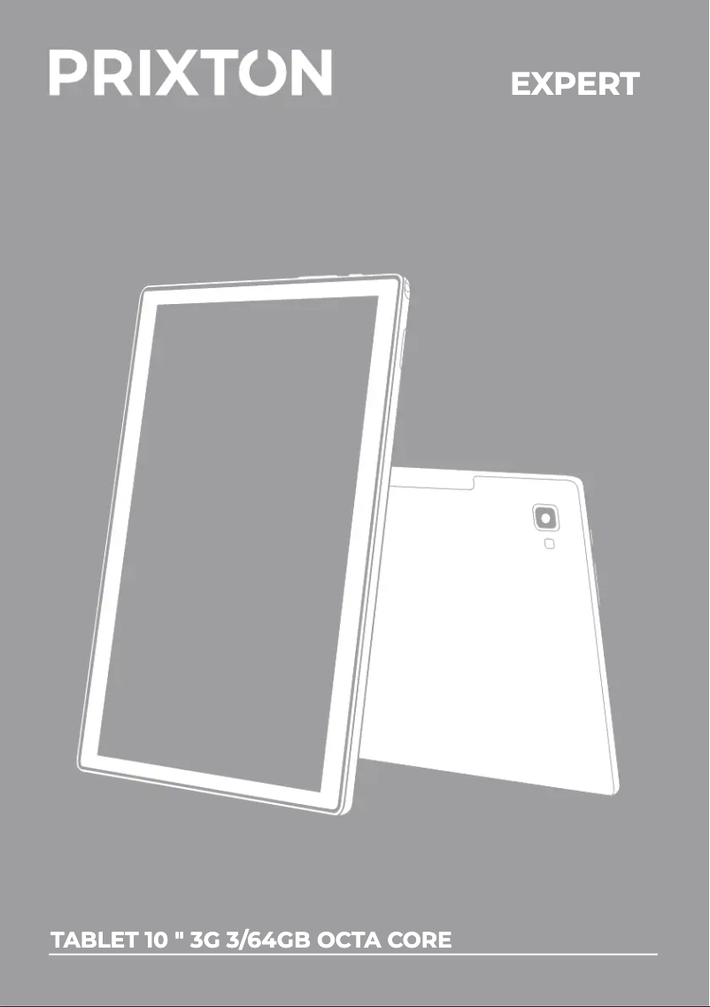 Page 1 de la notice Manuel utilisateur Prixton Expert