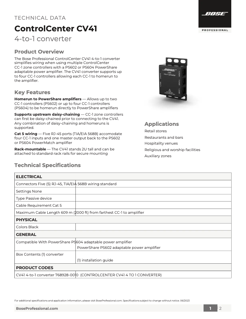 Image de la première page du manuel de l'appareil ControlCenter CV41