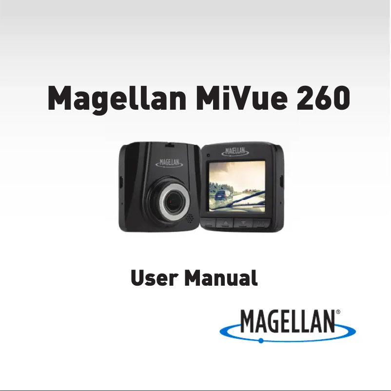 Page n°1 - Manuel utilisateur Magellan MiVue 260