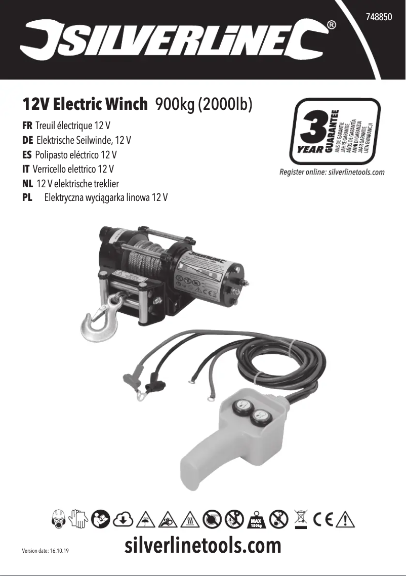 Image de la première page du manuel de l'appareil 748850