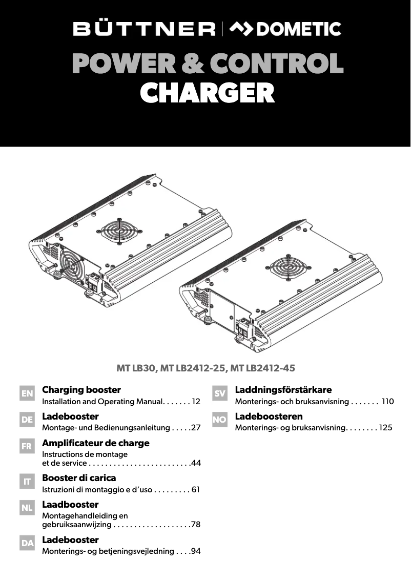 Image de la première page du manuel de l'appareil MT LB30