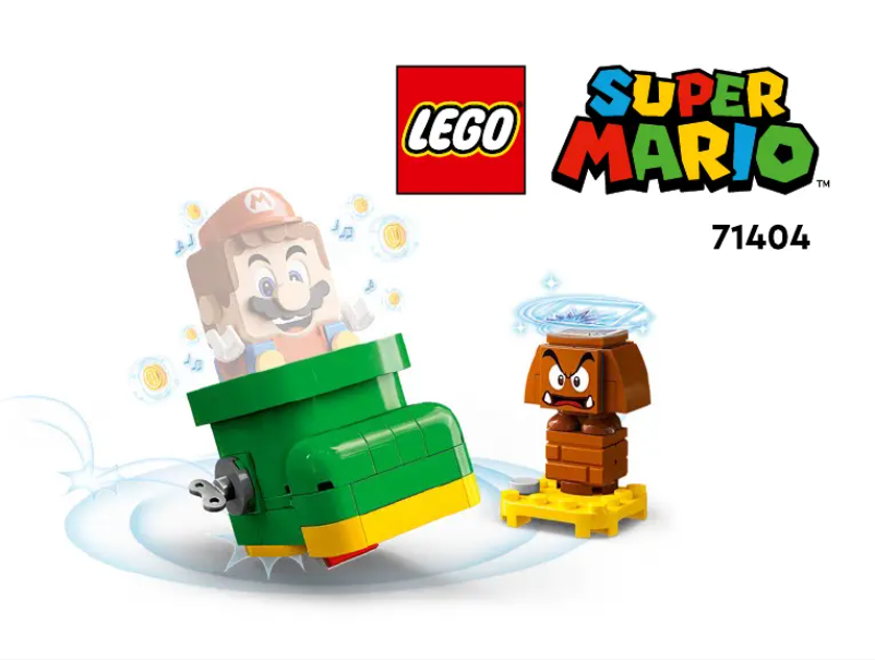 Page n°1 - Manuel utilisateur Lego Super Mario 71404