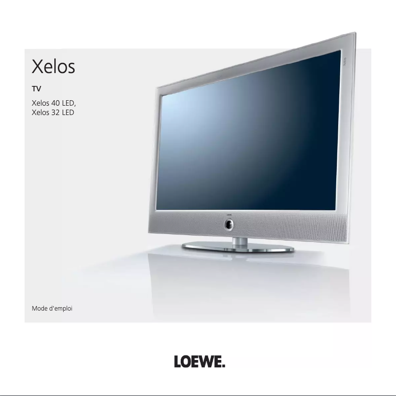 Page n°1 - Manuel utilisateur Loewe Xelos 40 LED