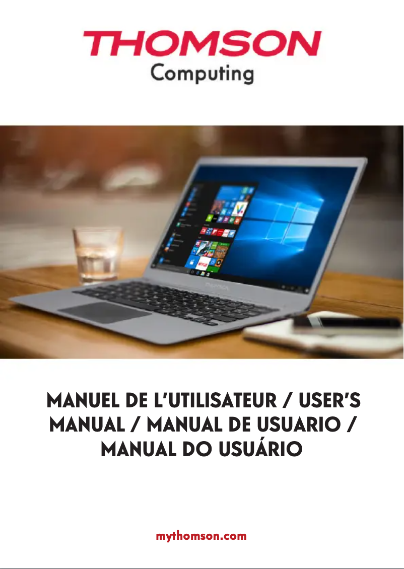 Page n°1 - Manuel utilisateur Thomson NEO 10