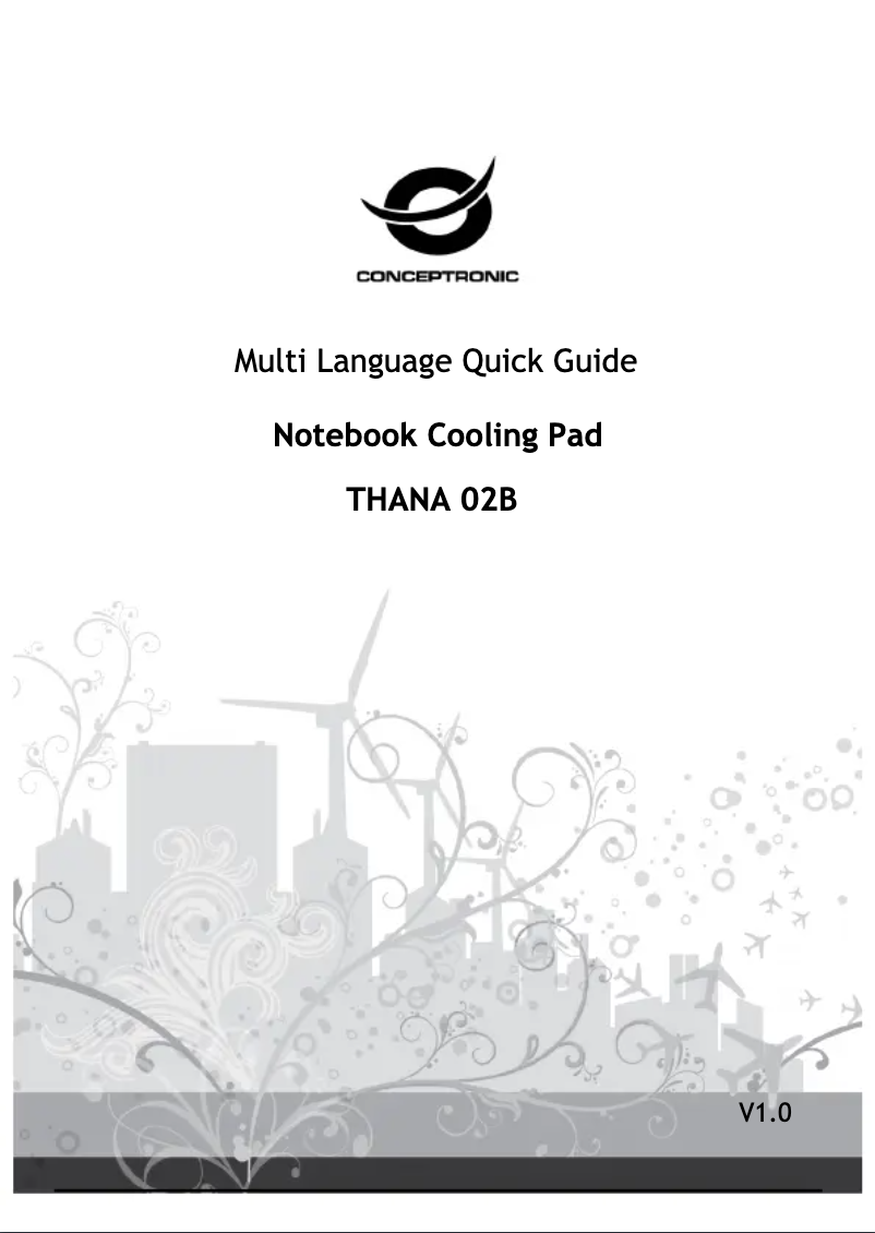 Page n°1 - Manuel utilisateur Conceptronic THANA02B
