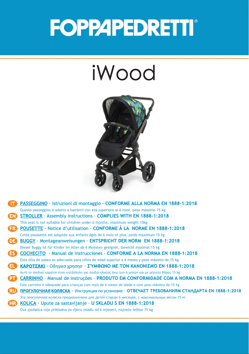 Page 1 de la notice Manuel utilisateur Foppapedretti iWood