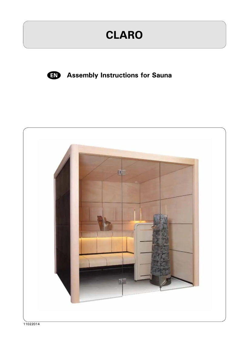 Image de la première page du manuel de l'appareil Claro S2116LS