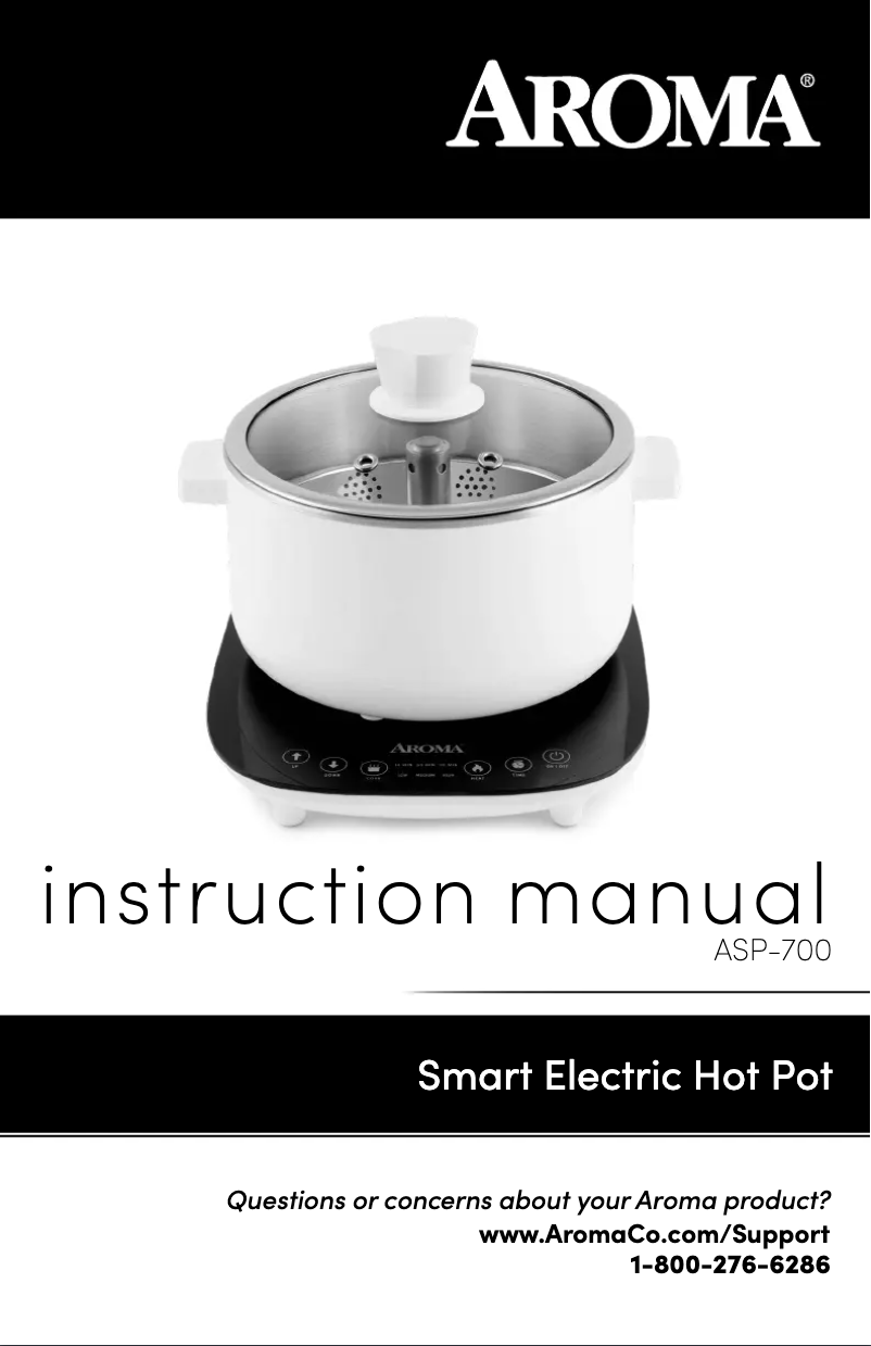 Image de la première page du manuel de l'appareil ASP-700