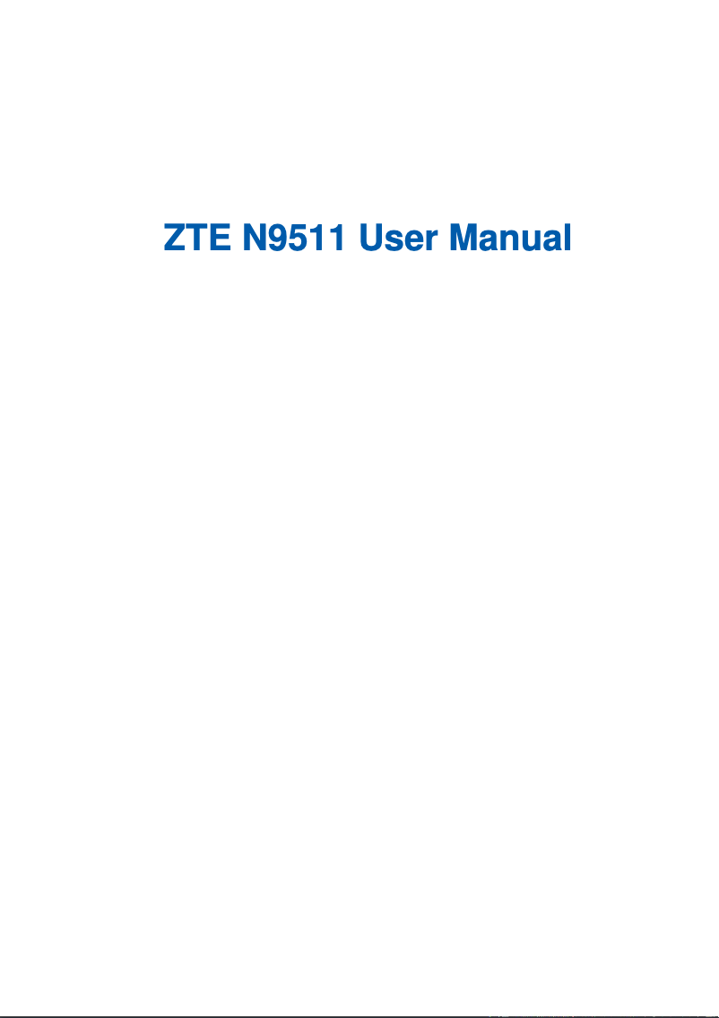 Page n°1 - Manuel utilisateur ZTE Source