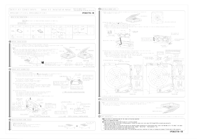 Imagen de la primera página del manual del dispositivo BRE49B2F