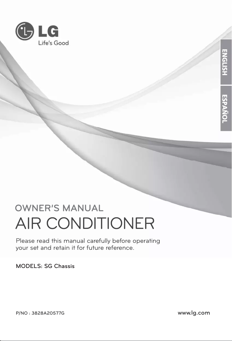 Page 1 de la notice Manuel utilisateur LG LSNH226G3L0