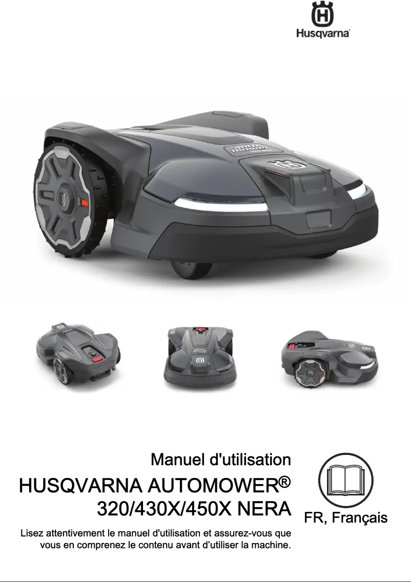 Page n°1 - Manuel utilisateur Husqvarna Automower 450X NERA