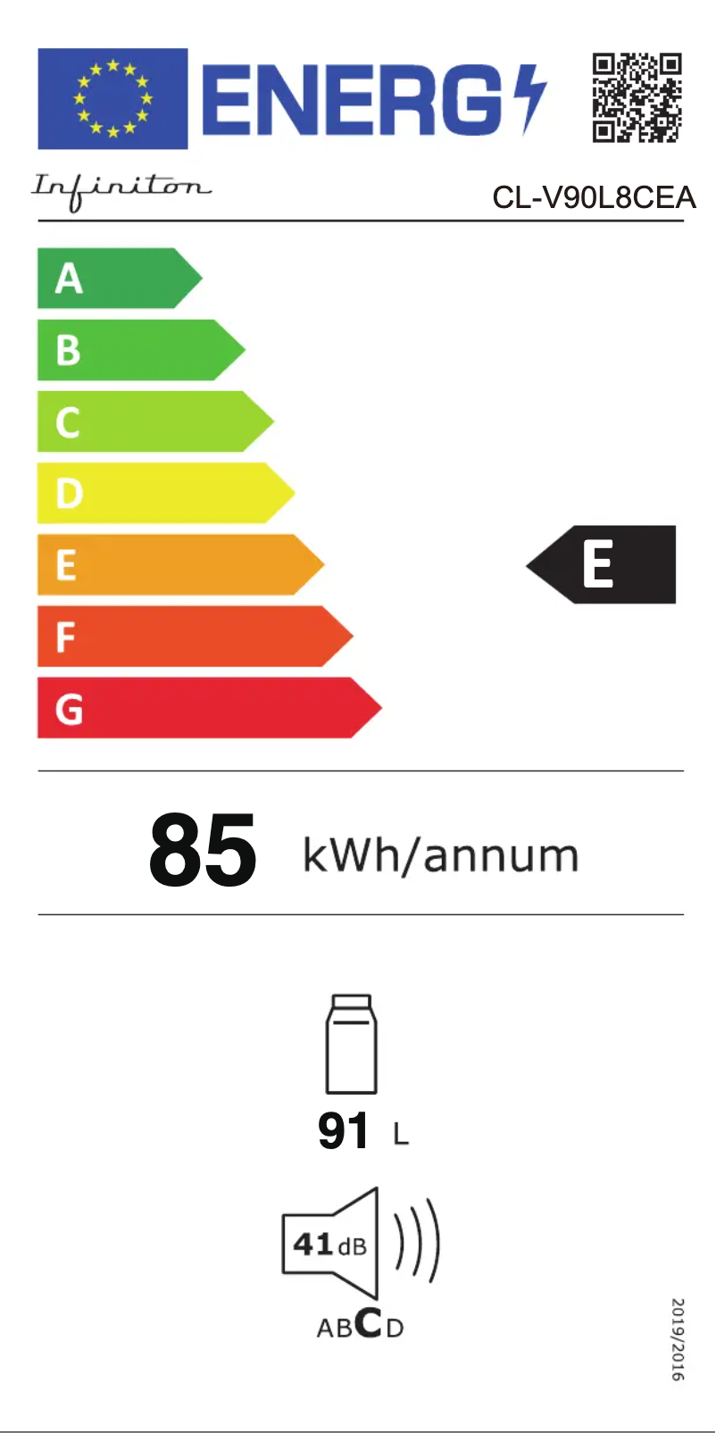 Image de la première page du manuel de l'appareil CL-V90L8CEA