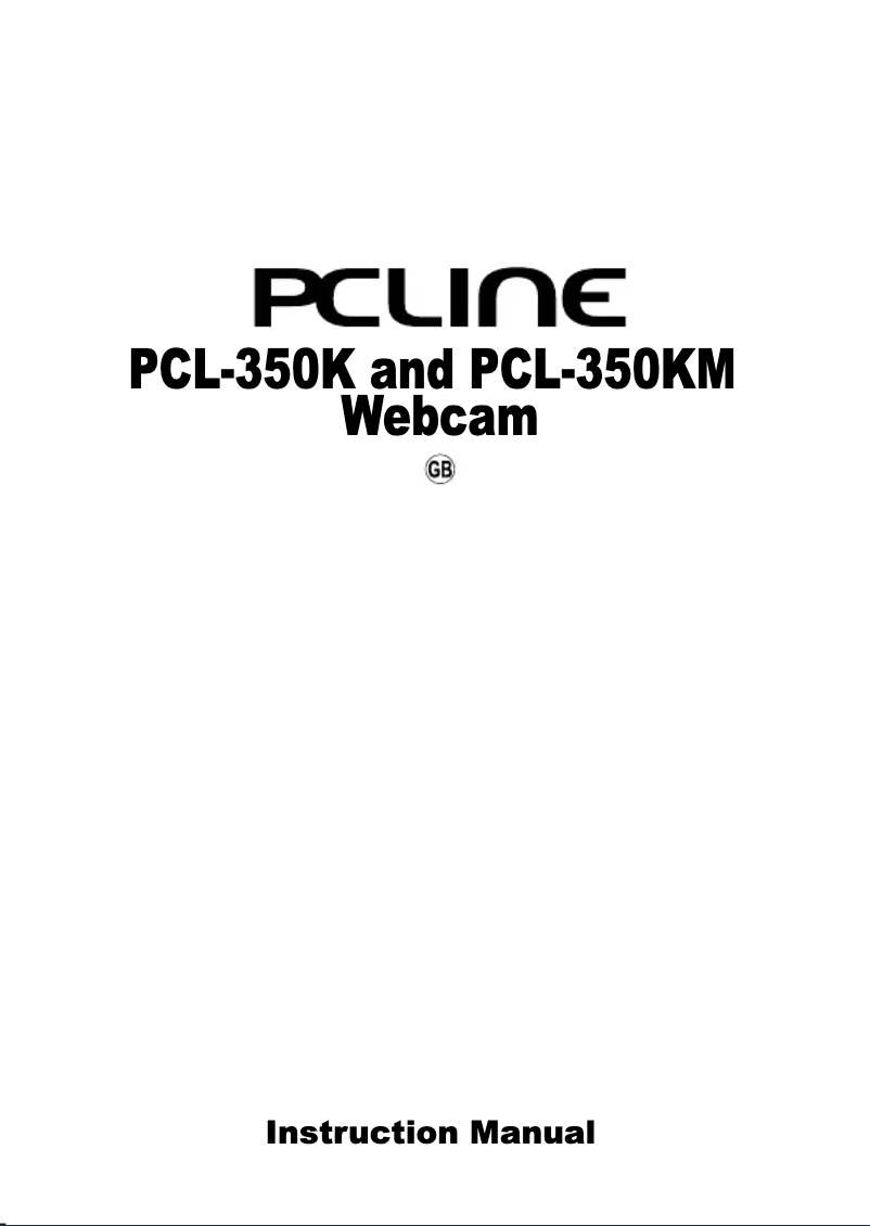 Page n°1 - Manuel utilisateur PC Line PCL-350K