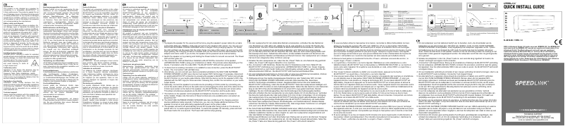 Página 1 del manual Manual de usuario Speed-Link Solitune Supreme SL-8910