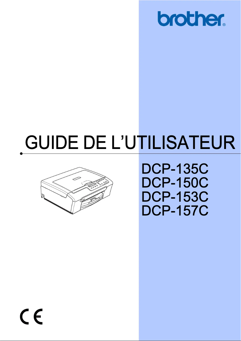 Page n°1 - Manuel utilisateur Brother DCP-135C