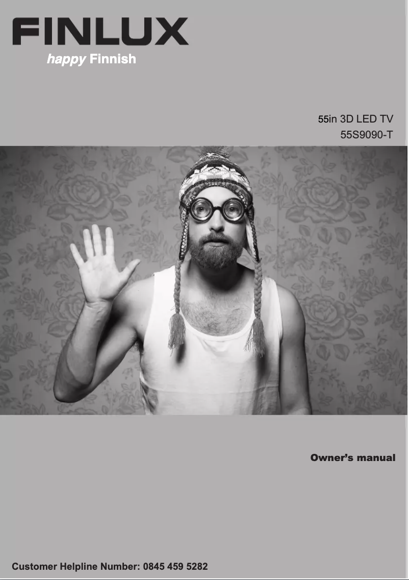 Page 1 de la notice Manuel utilisateur Finlux 55S9090-T
