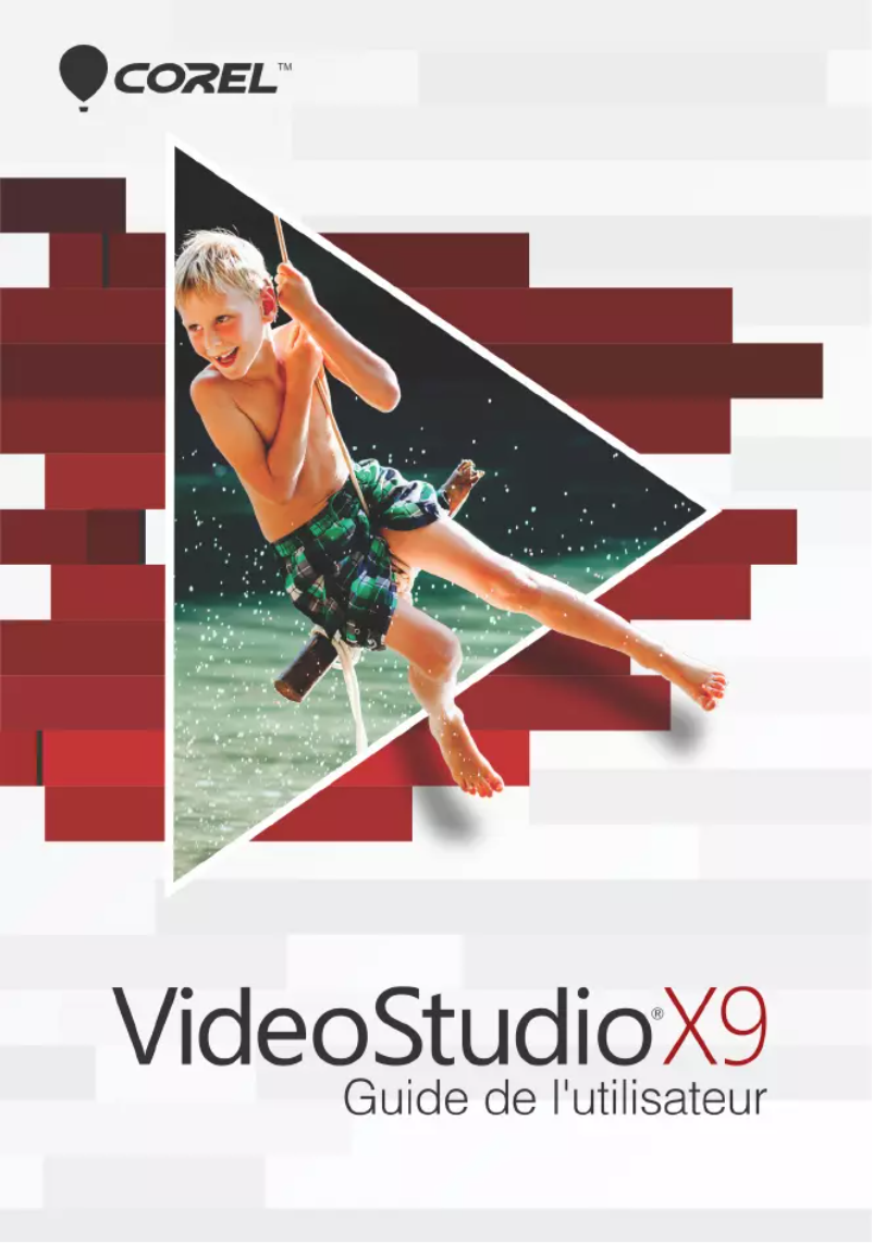 Image de la première page du manuel de l'appareil VideoStudio X9 ULTIMATE