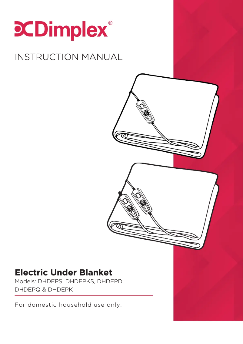 Page 1 de la notice Manuel utilisateur Dimplex DHDEPD