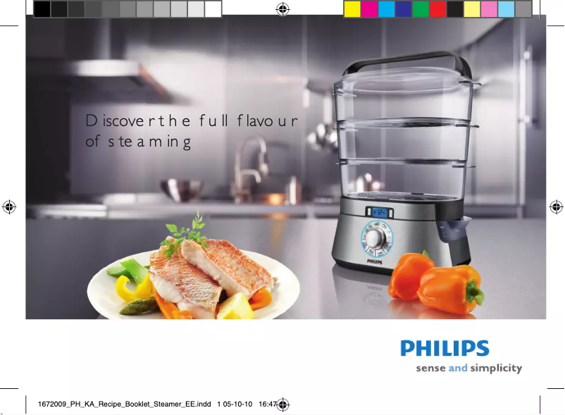 Page 1 de la notice Brochure Philips Aluminium Collection HD9160