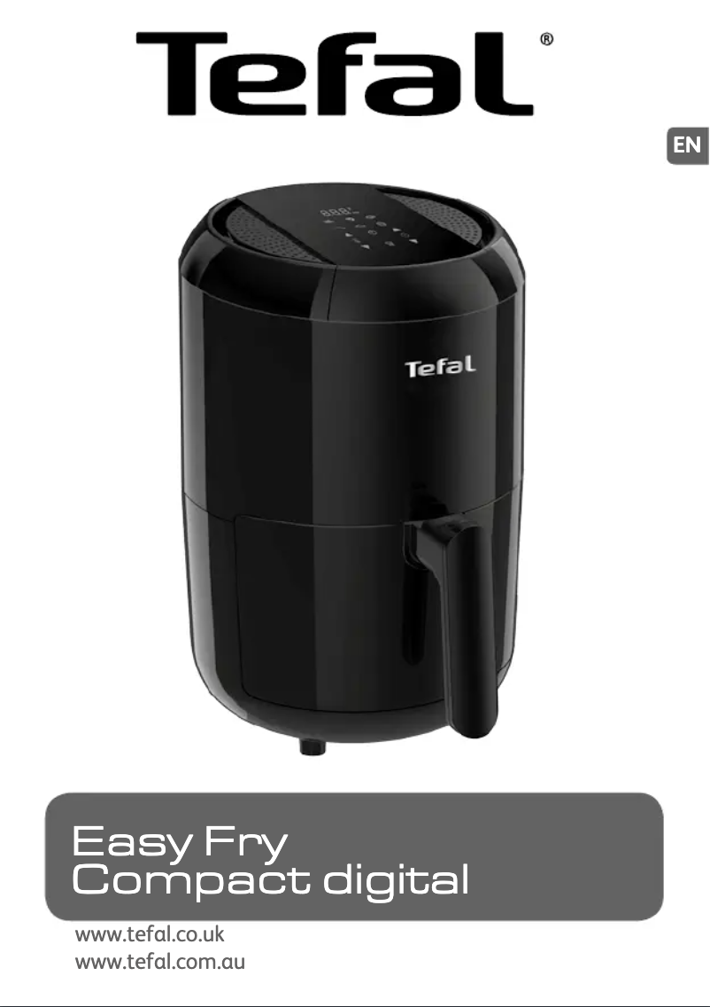 Image de la première page du manuel de l'appareil Easy Fry Compact EY3018