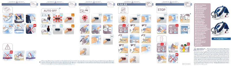 Page n°1 - Manuel utilisateur Tefal Pro Express Total GV8930