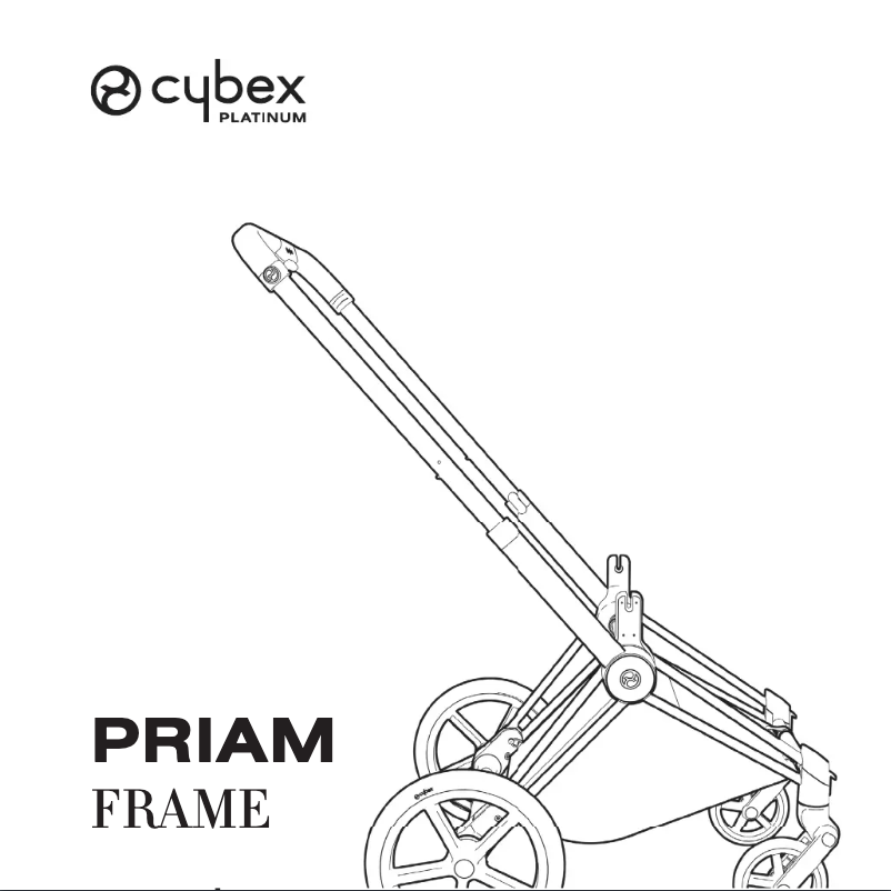 Page 1 de la notice Manuel utilisateur Cybex Piram Frame