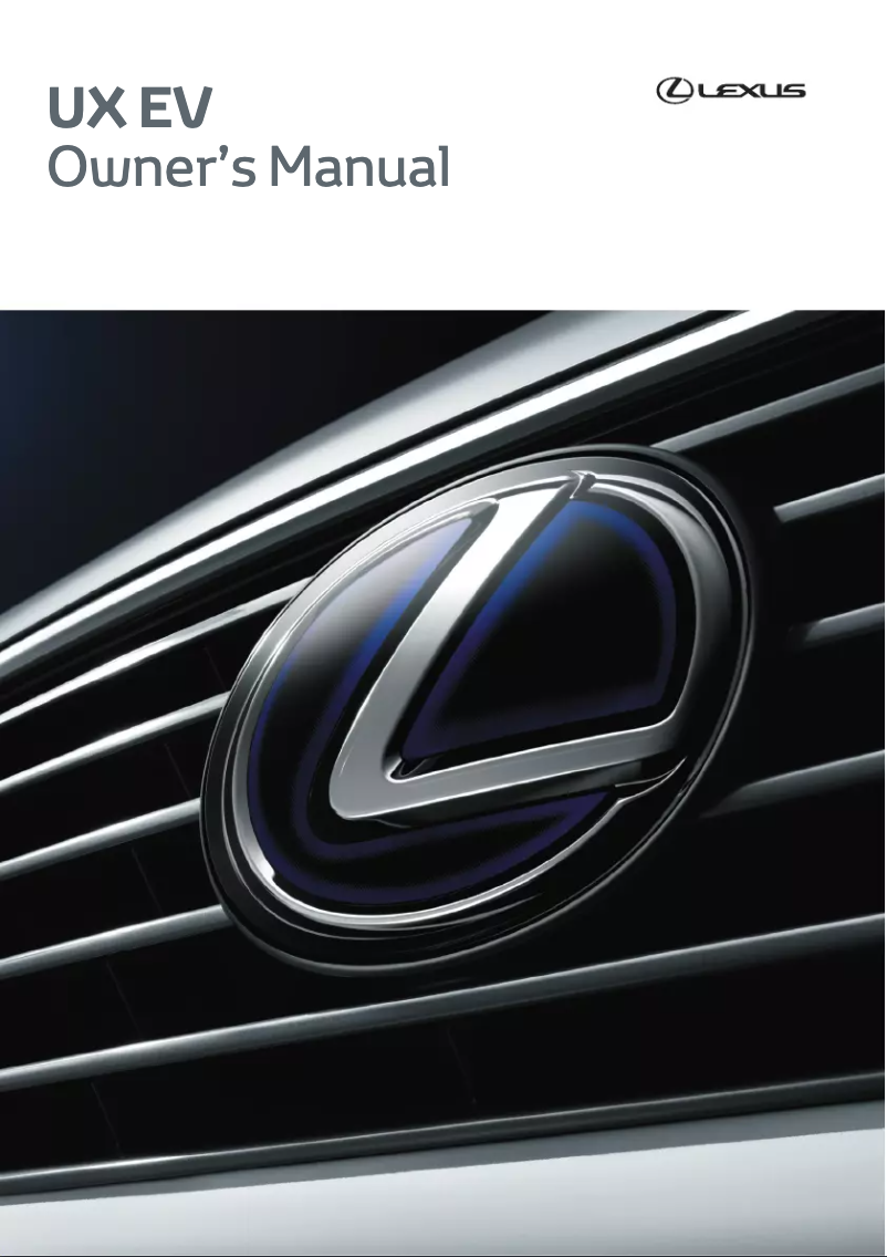 Imagen de la primera página del manual del dispositivo UX 300e (2021)