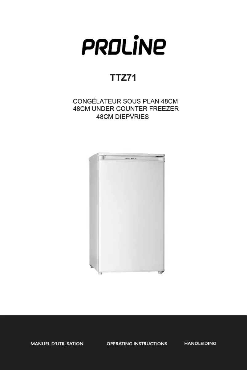 Image de la première page du manuel de l'appareil TTZ71