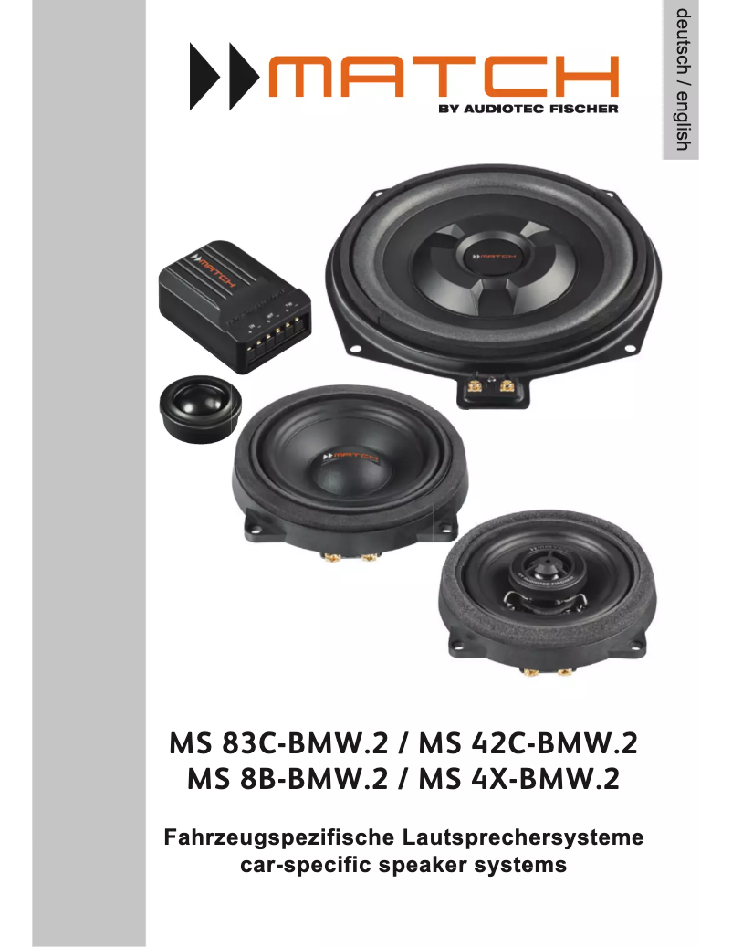 Image de la première page du manuel de l'appareil MS 4X-BMW.2