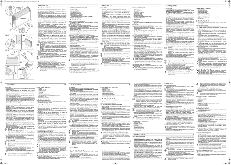 Page 1 de la notice Manuel utilisateur Solac CO8500