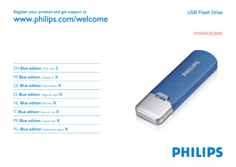 Page n°1 - Mode d'emploi Philips FM08FD02B