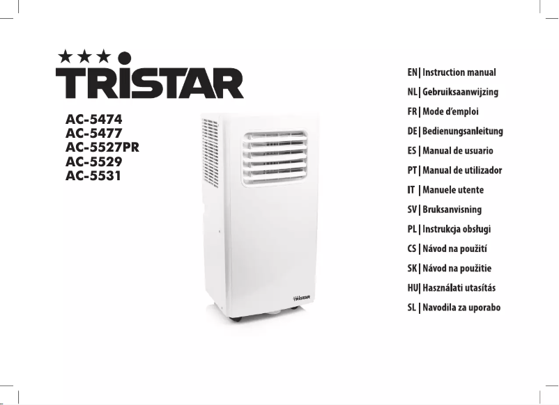 Página 1 del manual Manual de usuario TriStar PD-8815