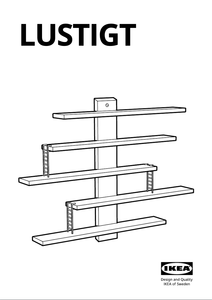 Página 1 del manual Manual de usuario Ikea LUSTIGT 103.818.53