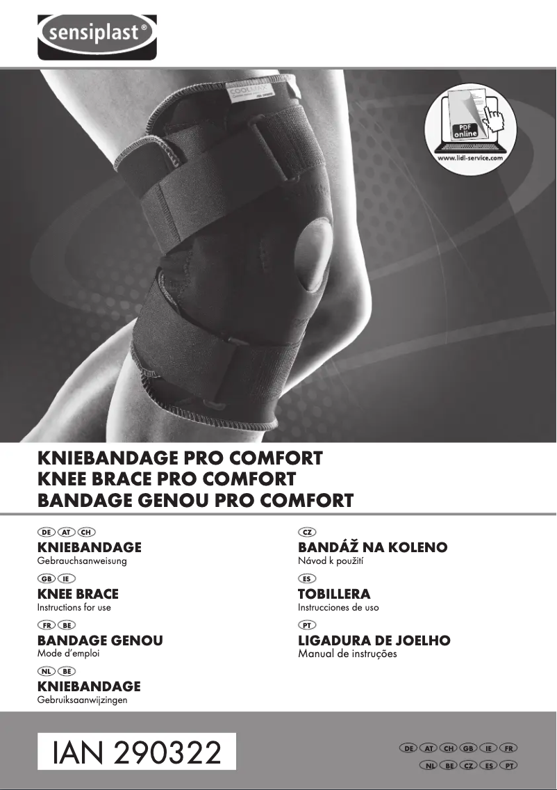 Image de la première page du manuel de l'appareil IAN 290322