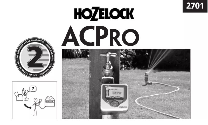 Image de la première page du manuel de l'appareil AC Pro 2701